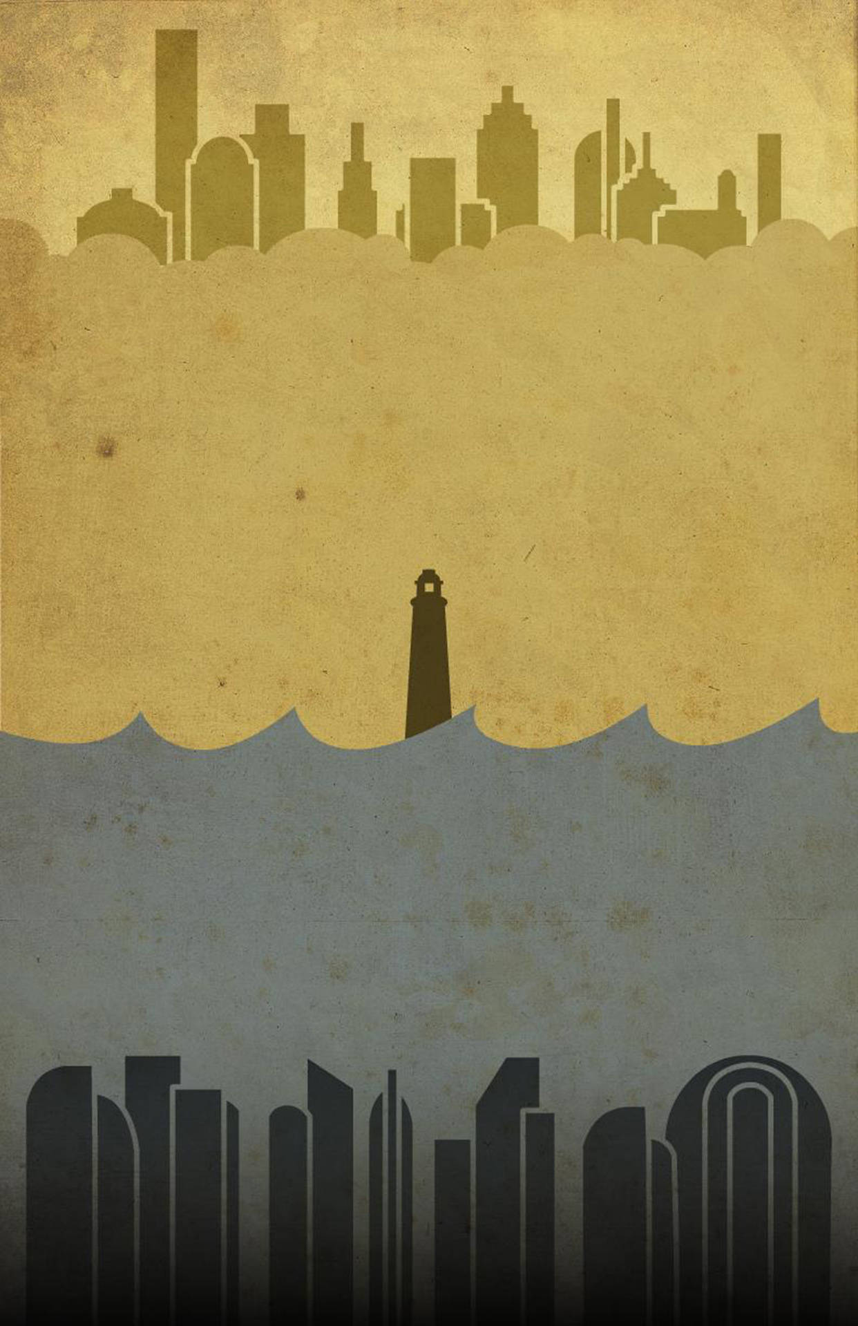 Bioshock Infinite, iPhone, lighthouse, HD Phone Wallpaper