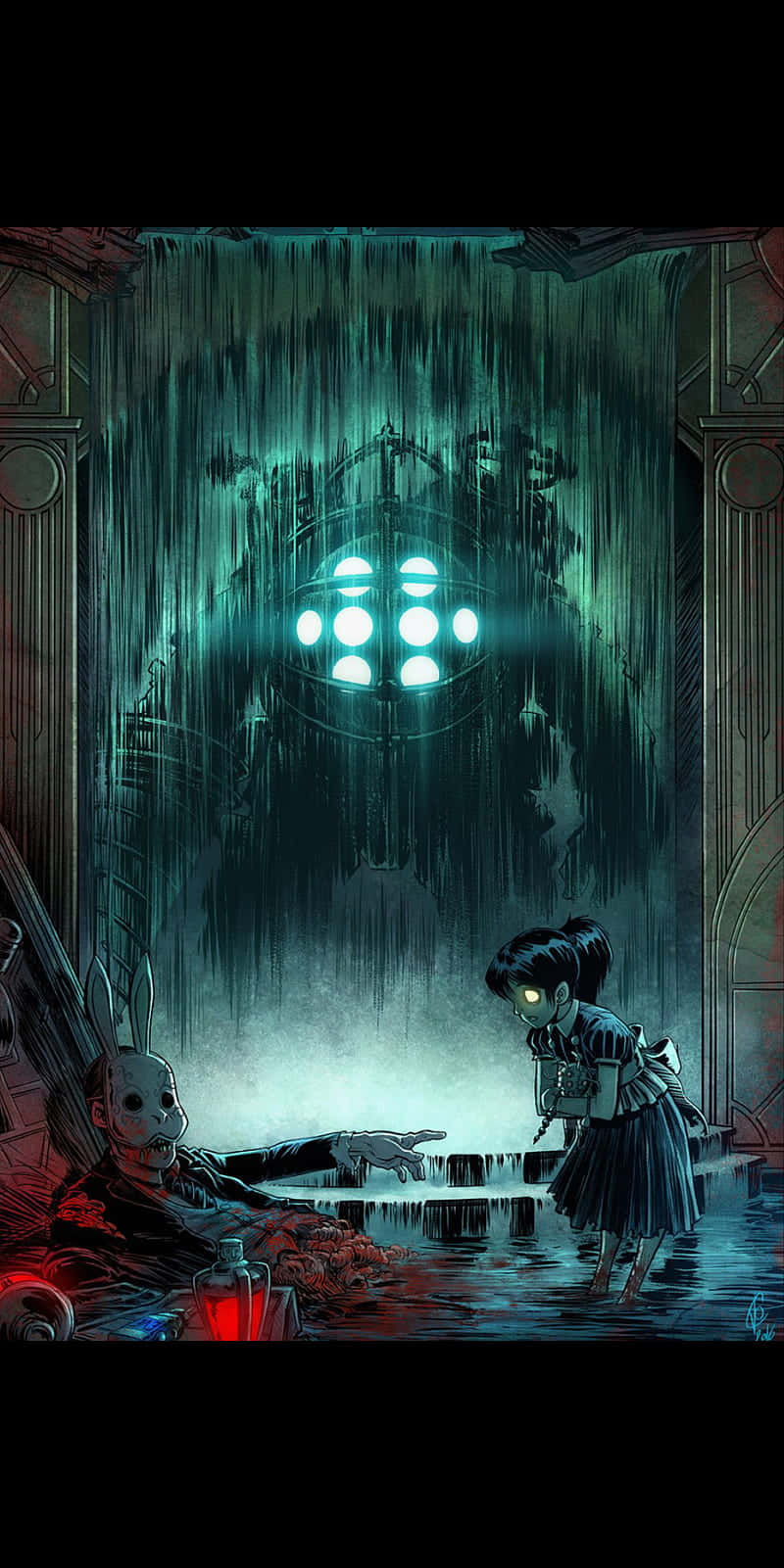 Bioshock, 4K graphics, iPhone, HD Phone Wallpaper