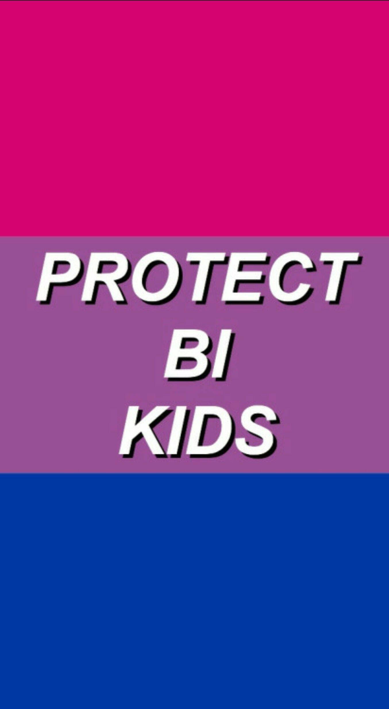 PROTECT BI KIDS, magenta, lavender, Full HD Phone Wallpaper