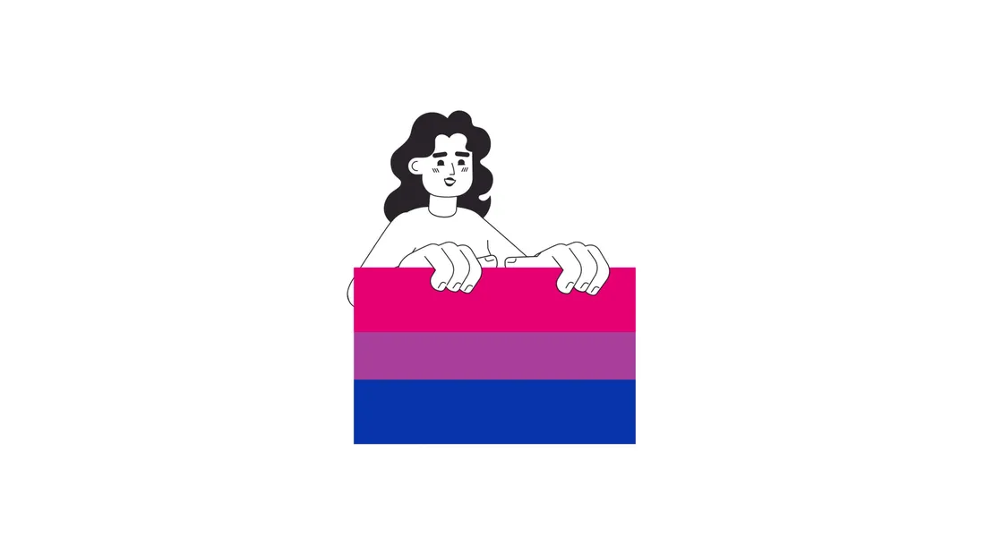 Bisexual flag