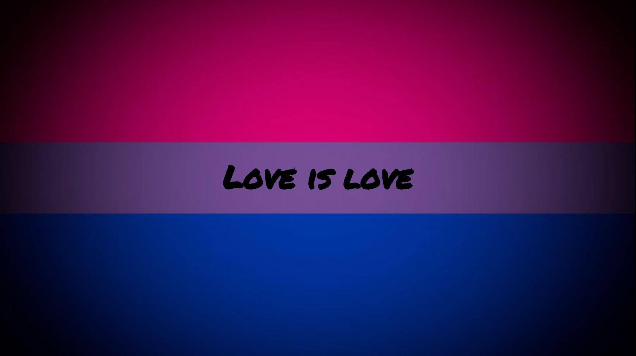 Bisexual flag, pink, purple, Full HD Desktop Wallpaper
