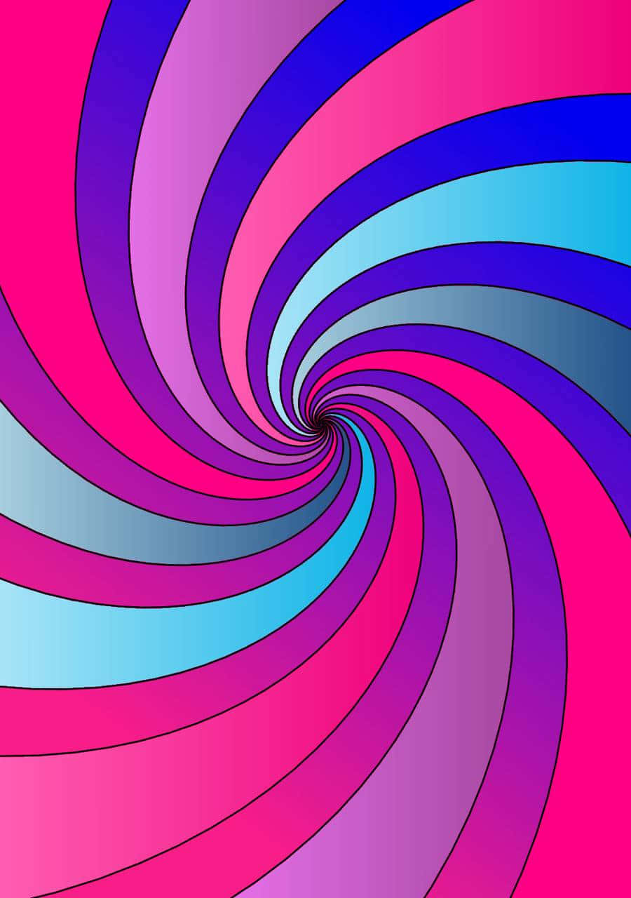 bisexual swirl, psychedelic spiral, pink, HD Phone Wallpaper