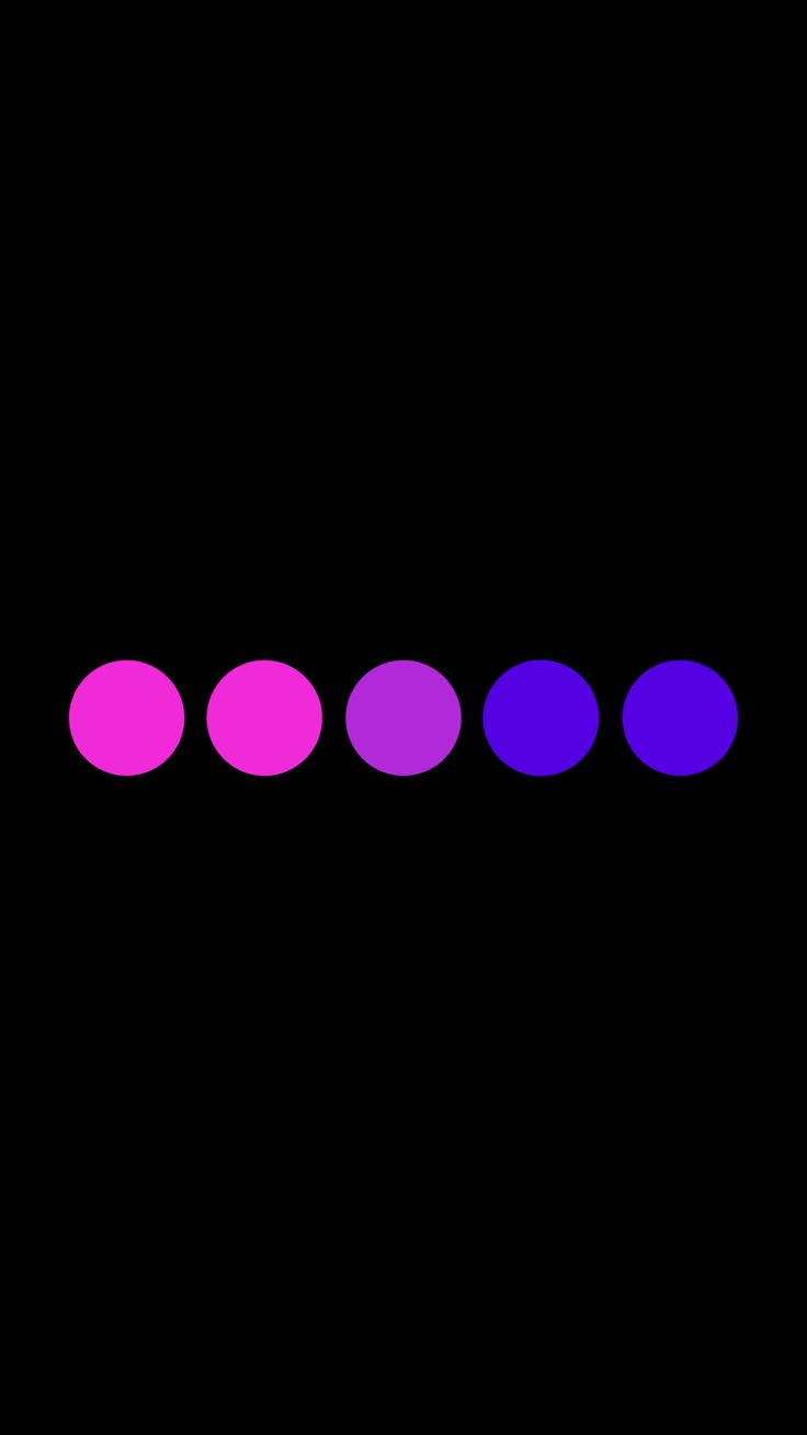 bisexual circles, pink to blue gradient, glowing circles, HD Phone Wallpaper