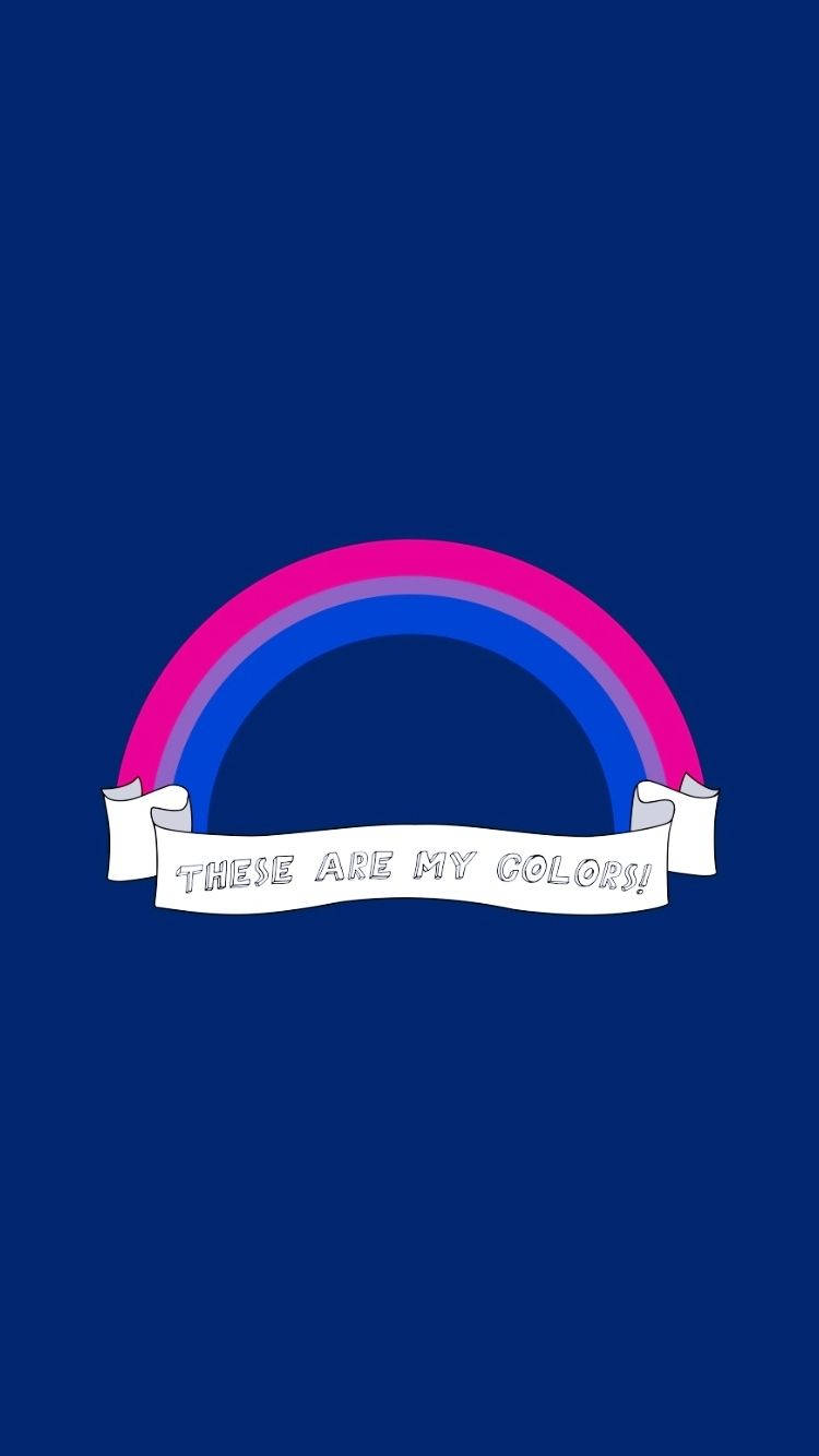 pink, blue, rainbow, HD Phone Wallpaper