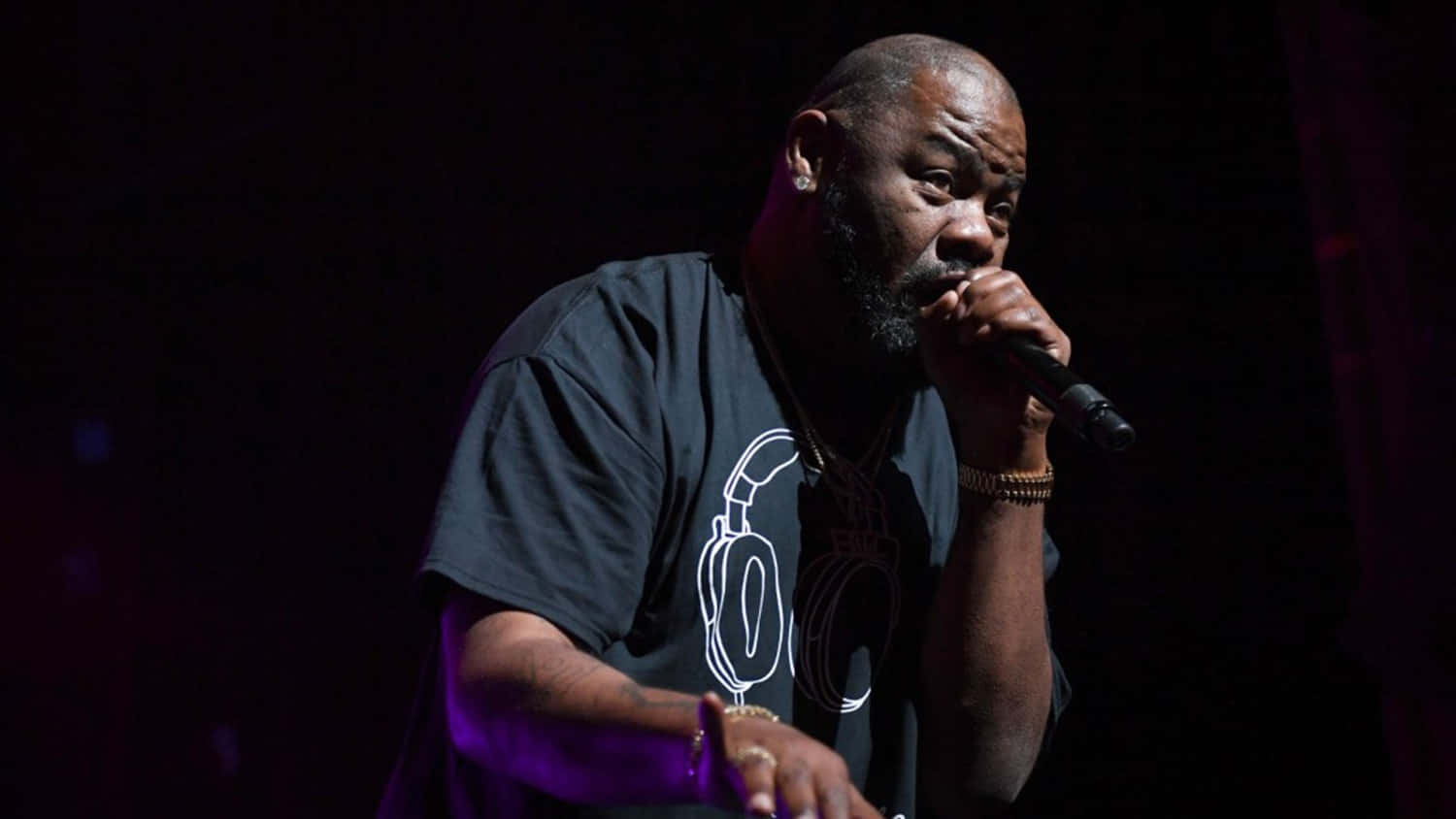 Biz Markie, performing live, stage, HD Desktop Wallpaper