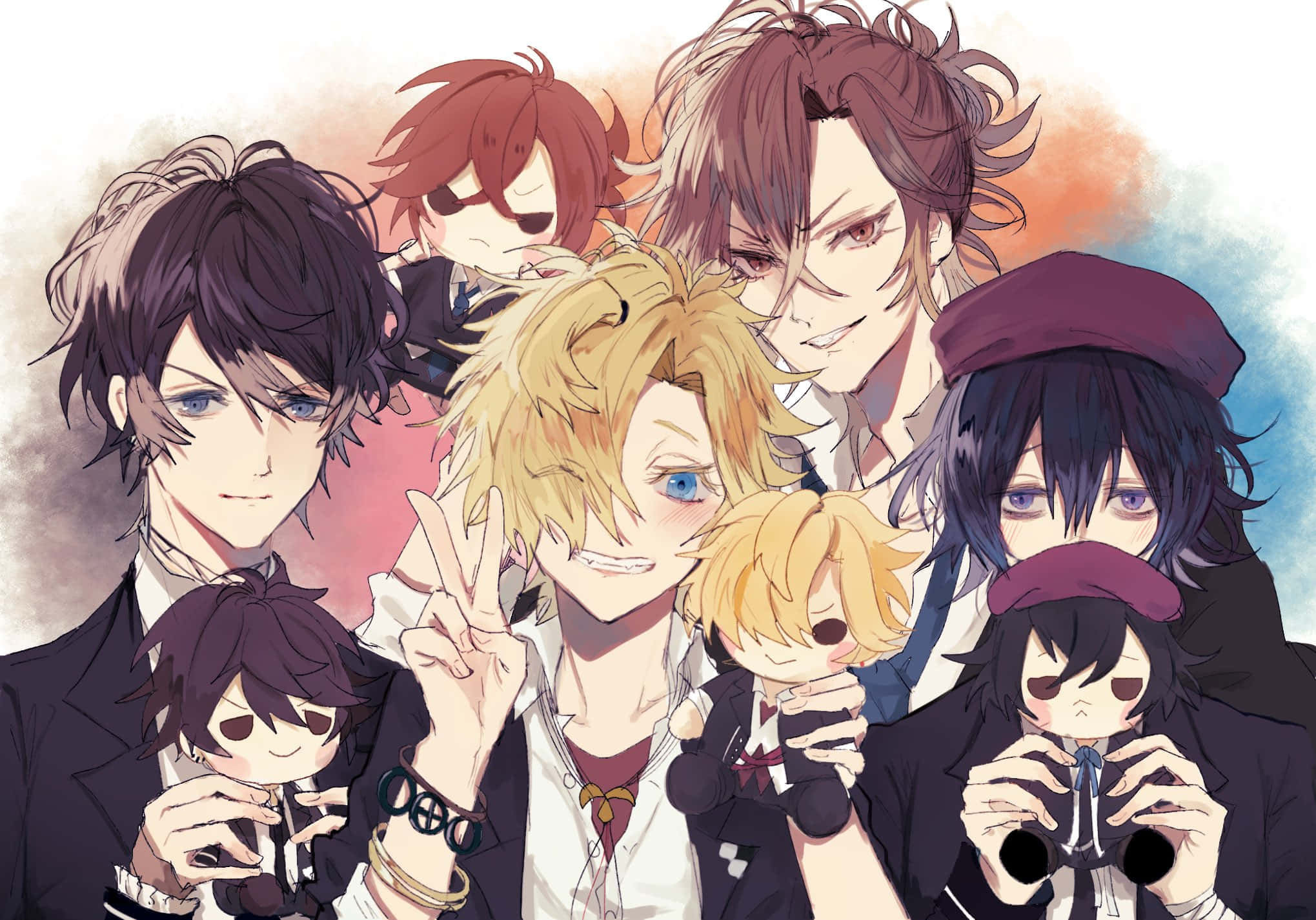 Bl Anime, anime, seven young men, Full HD Desktop Wallpaper