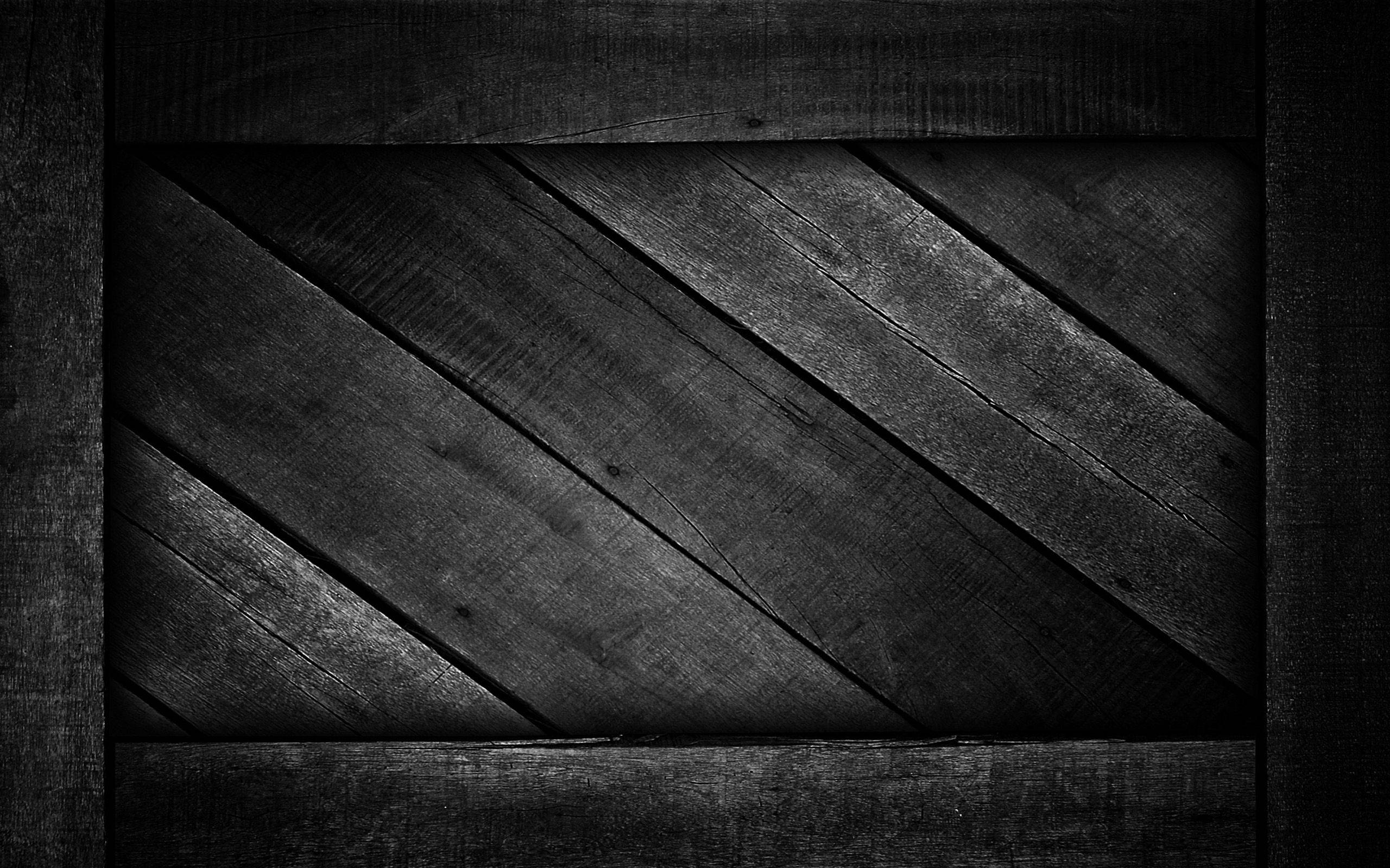wooden surface, black 3d, dark weathered wooden planks, 2K Desktop Wallpaper