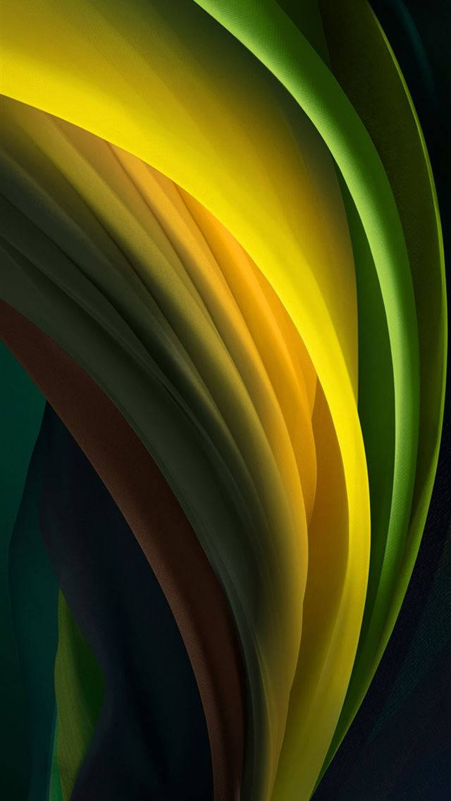 Black Aesthetic iPhone, silk green, yellow green, SD Phone Wallpaper