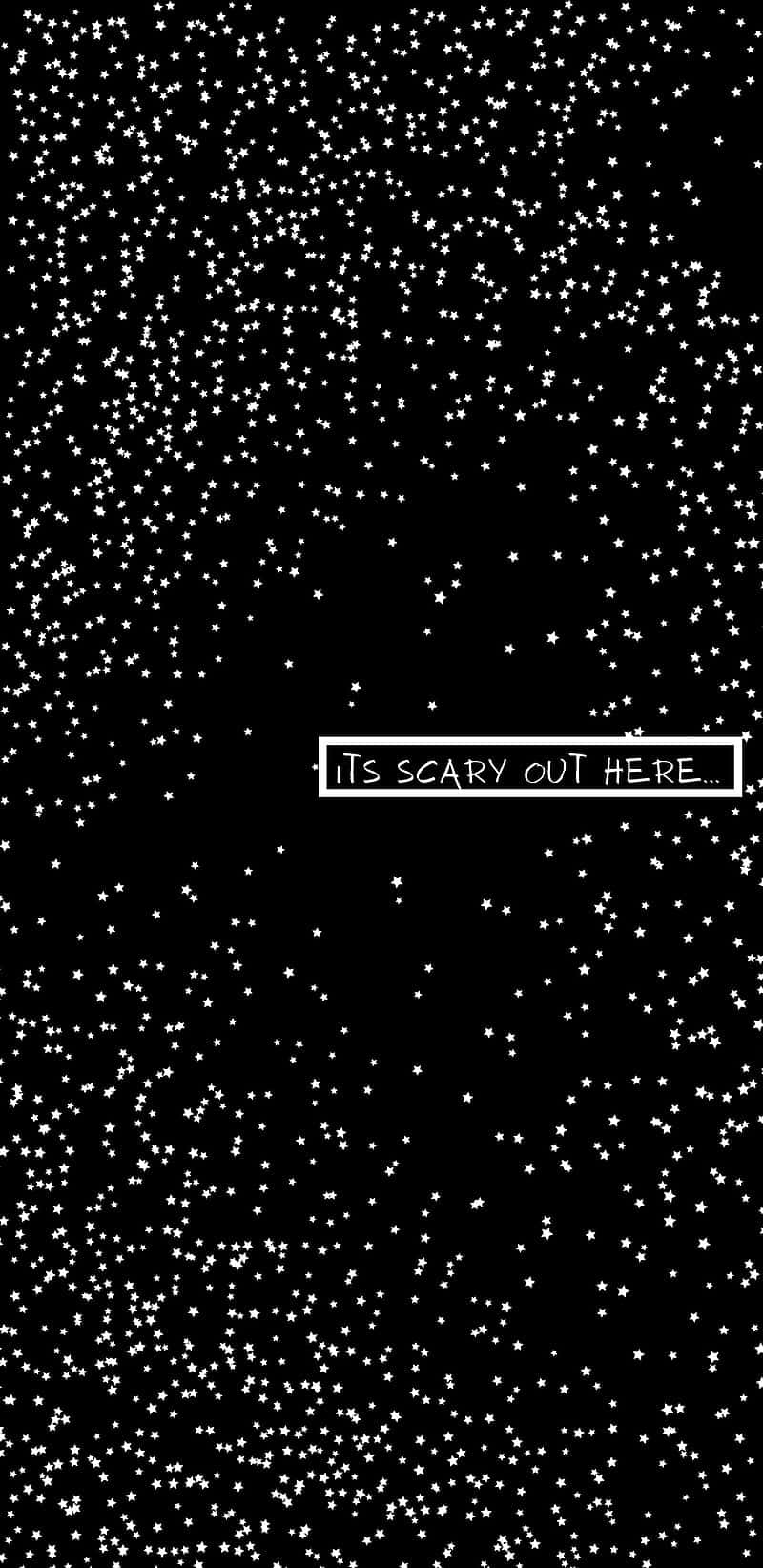 the dark on the inside, scary out here, black background, HD Phone Wallpaper