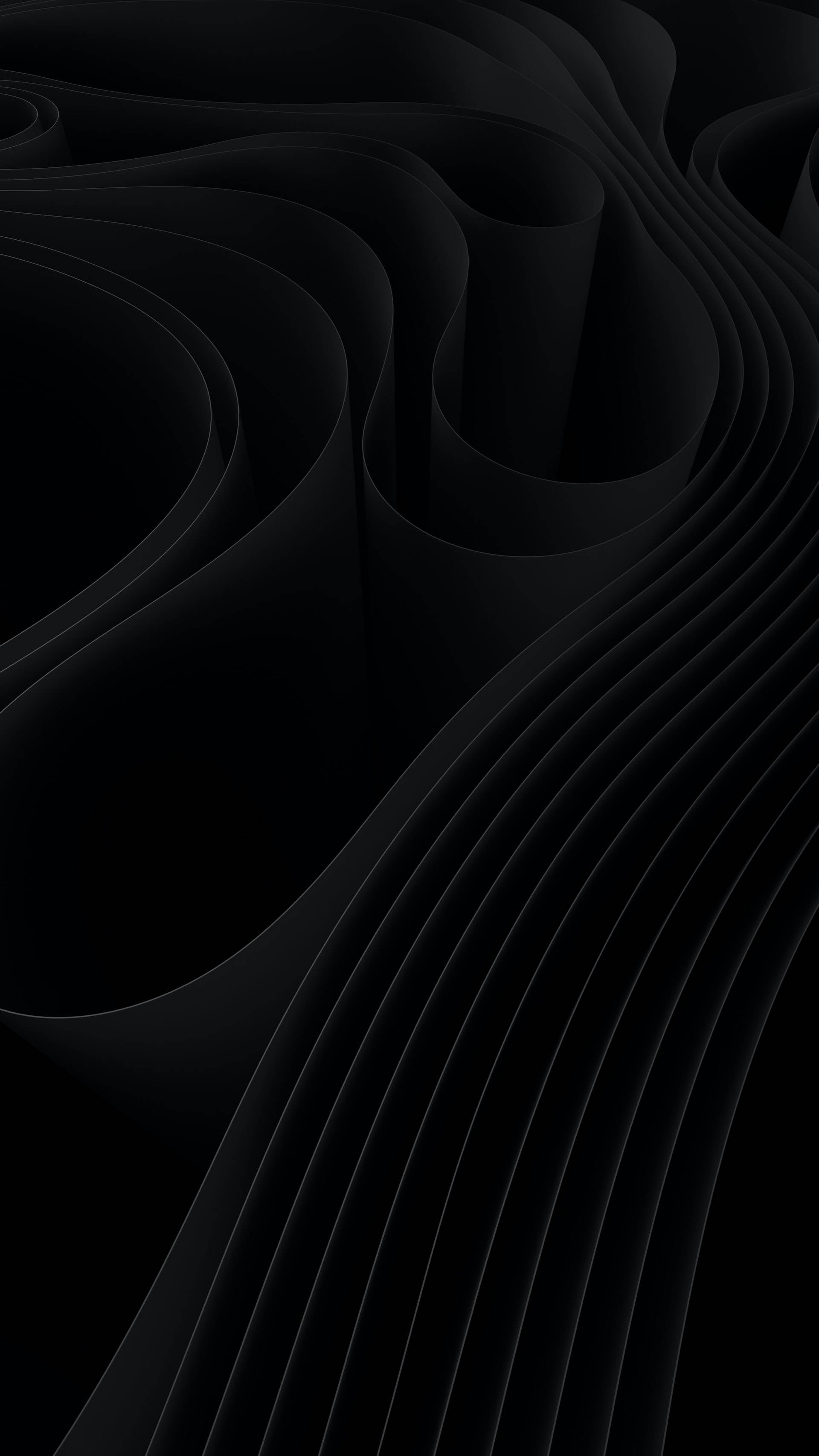 paper quilling, black aesthetic, Tumblr, 2K Phone Wallpaper