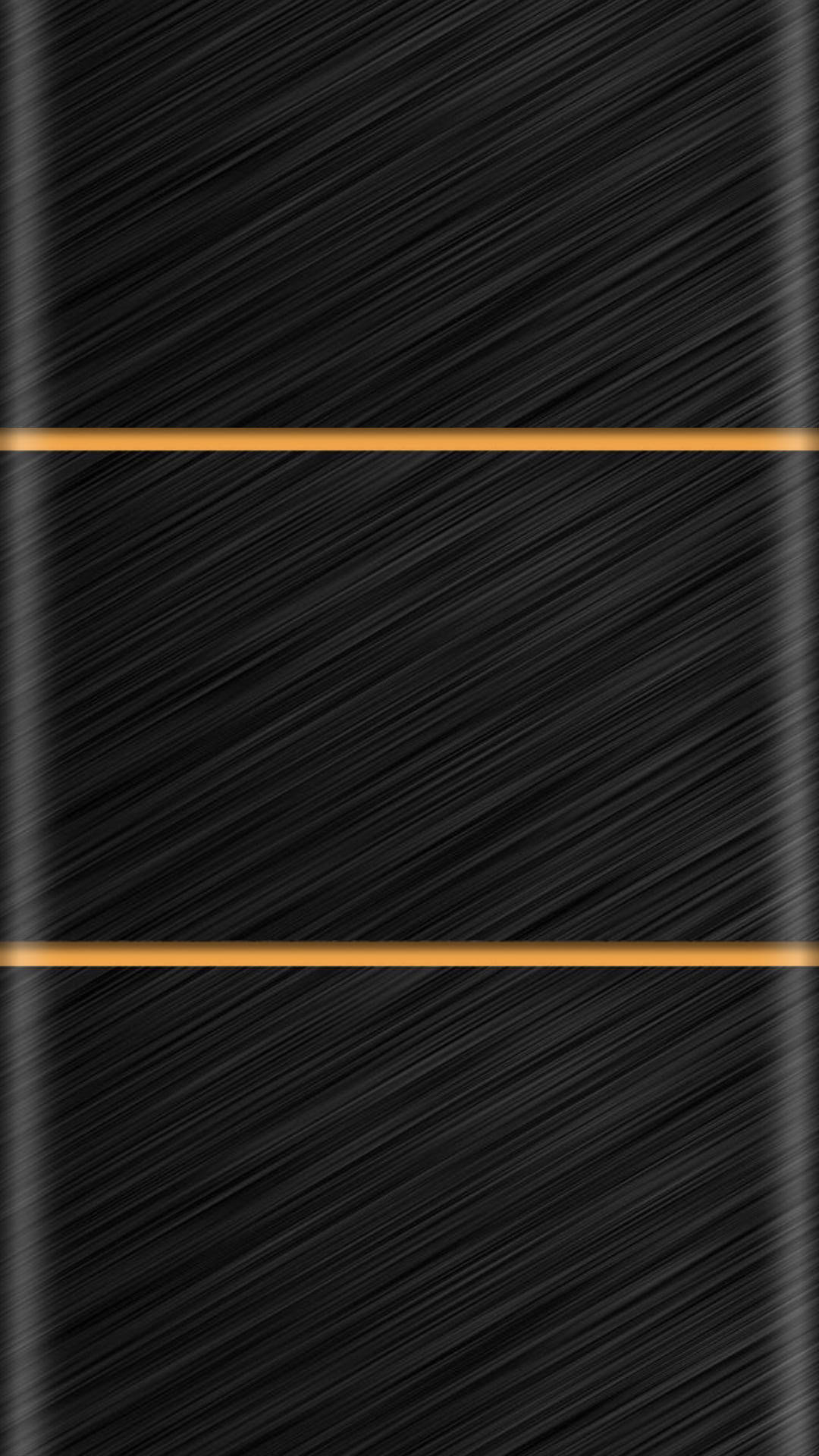 Black and Gold iPhone, brushed metal, glowing orange lines, Full HD Phone Wallpaper