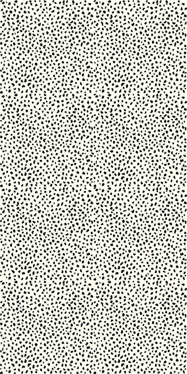 Imperfect Black Dot iPhone, black dots, white background, HD Phone Wallpaper