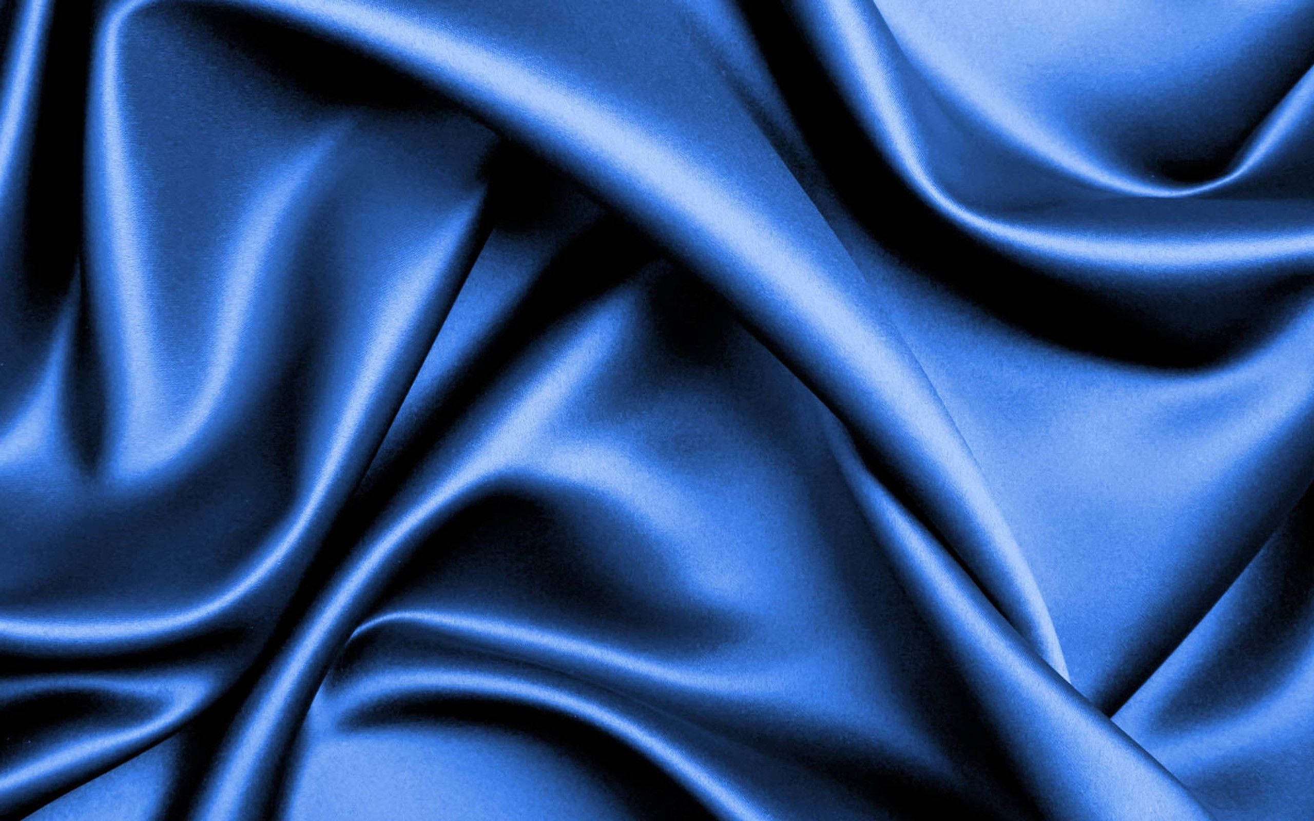 Dark Blue Satin, satin fabric, glossy highlights, 2K Desktop Wallpaper