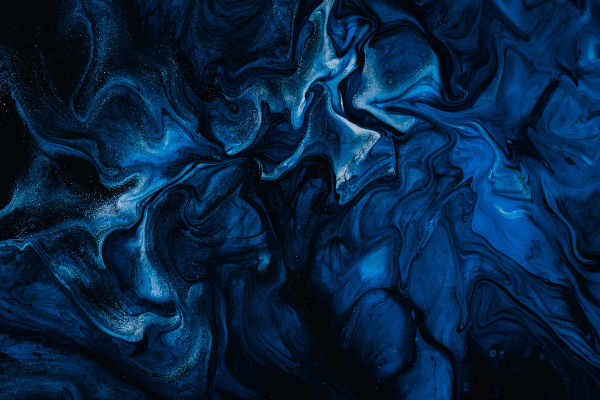deep navy, electric blue, pitch black canvas, Full HD Desktop Wallpaper