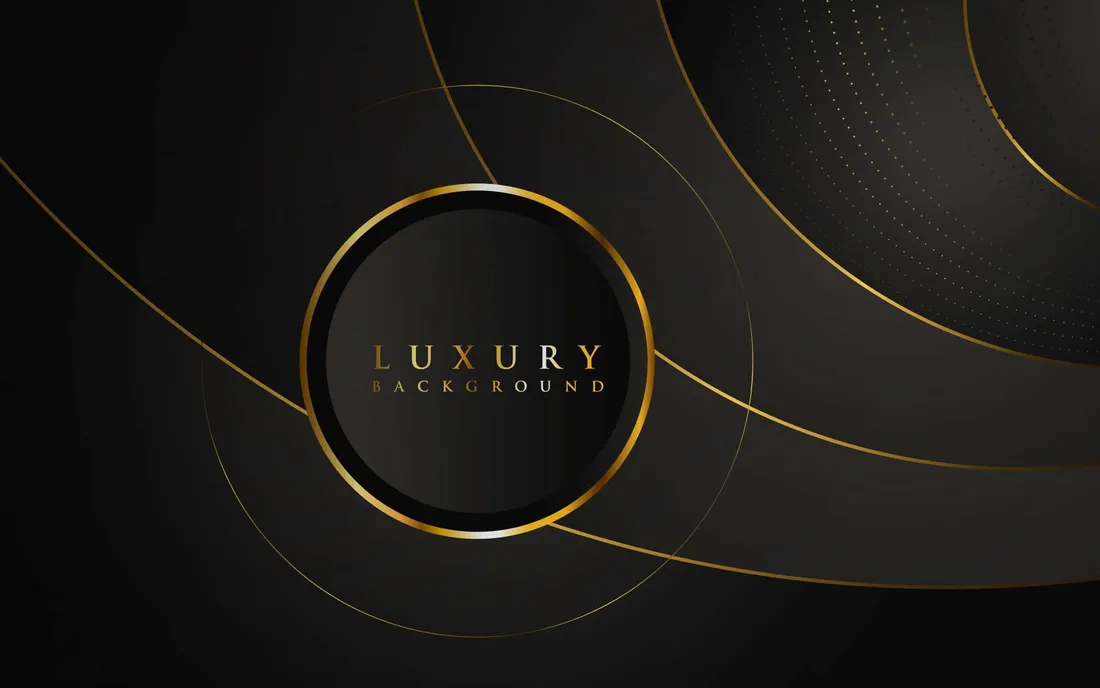 Black And Gold Aesthetic
