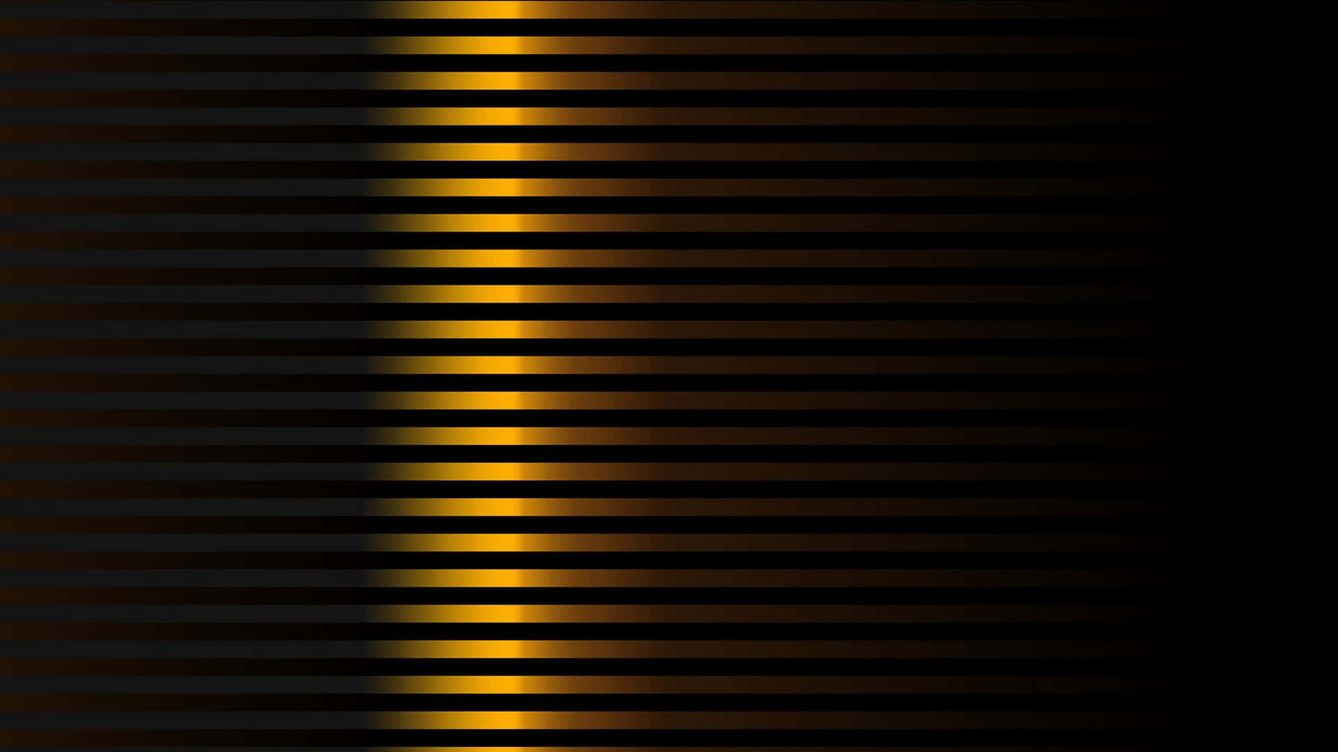 black and gold desktop, golden light, horizontal blinds, Full HD Desktop Wallpaper