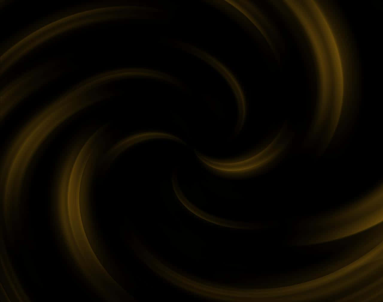 black and gold desktop, glowing amber light, deep black void, HD Desktop Wallpaper