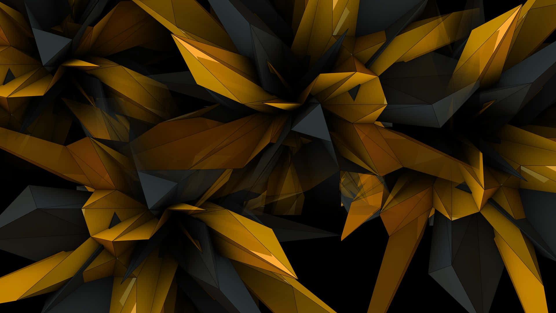 Black And Gold Desktop, golden, charcoal, Full HD Desktop Wallpaper