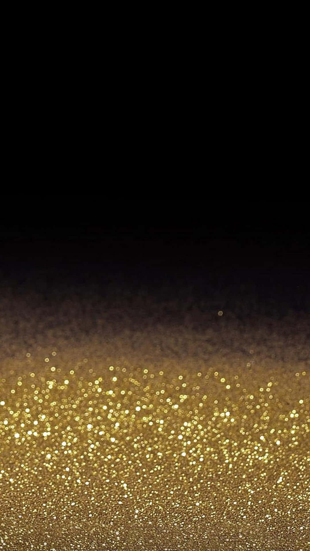 black, gold, glitter, Full HD Phone Wallpaper