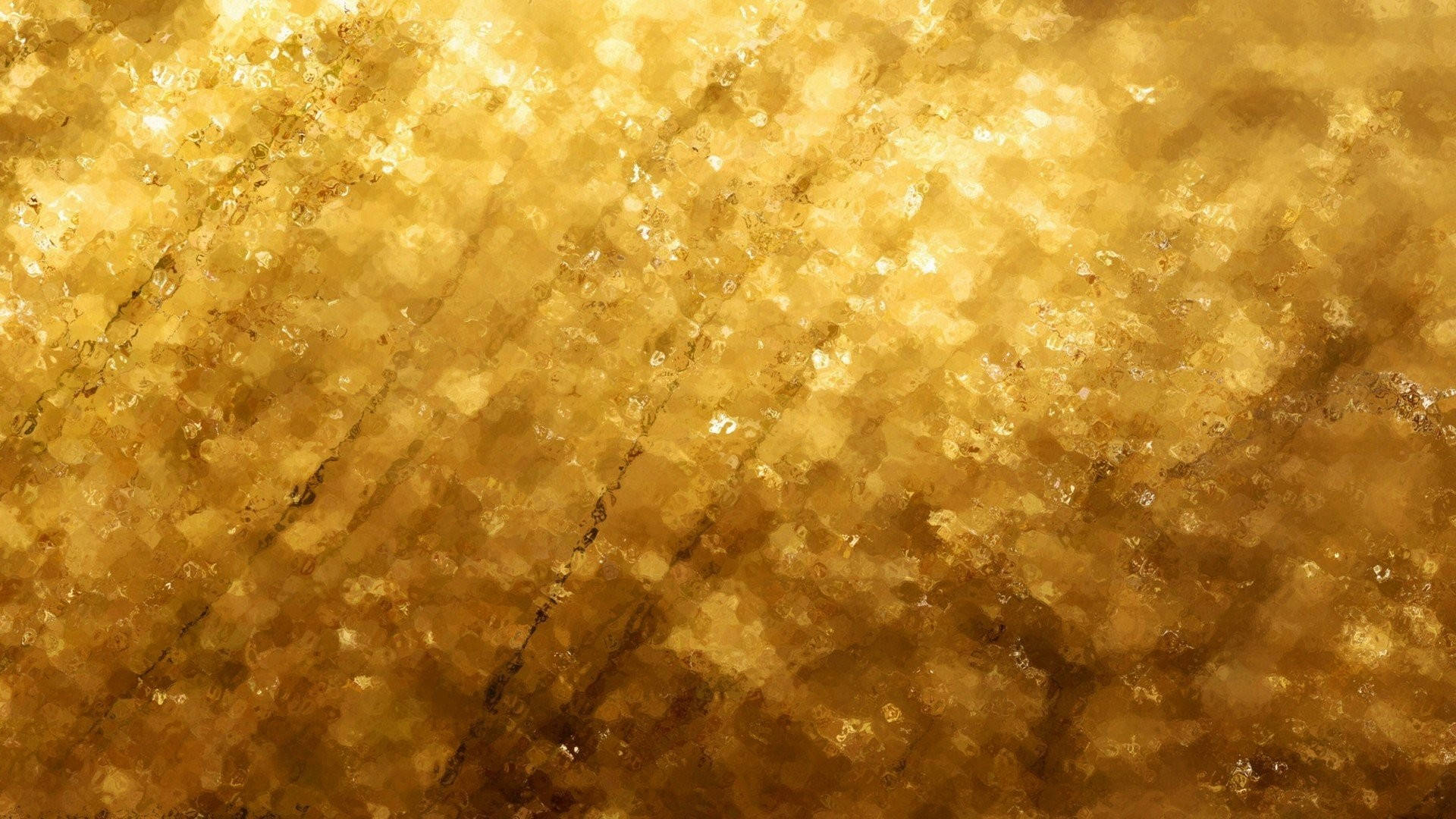 gold texture, shimmering golden crystalline texture, warm amber highlights, Full HD Desktop Wallpaper