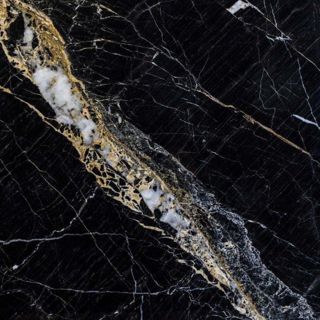 Black And Gold Marble, gold veins, white veins, SD Desktop Wallpaper
