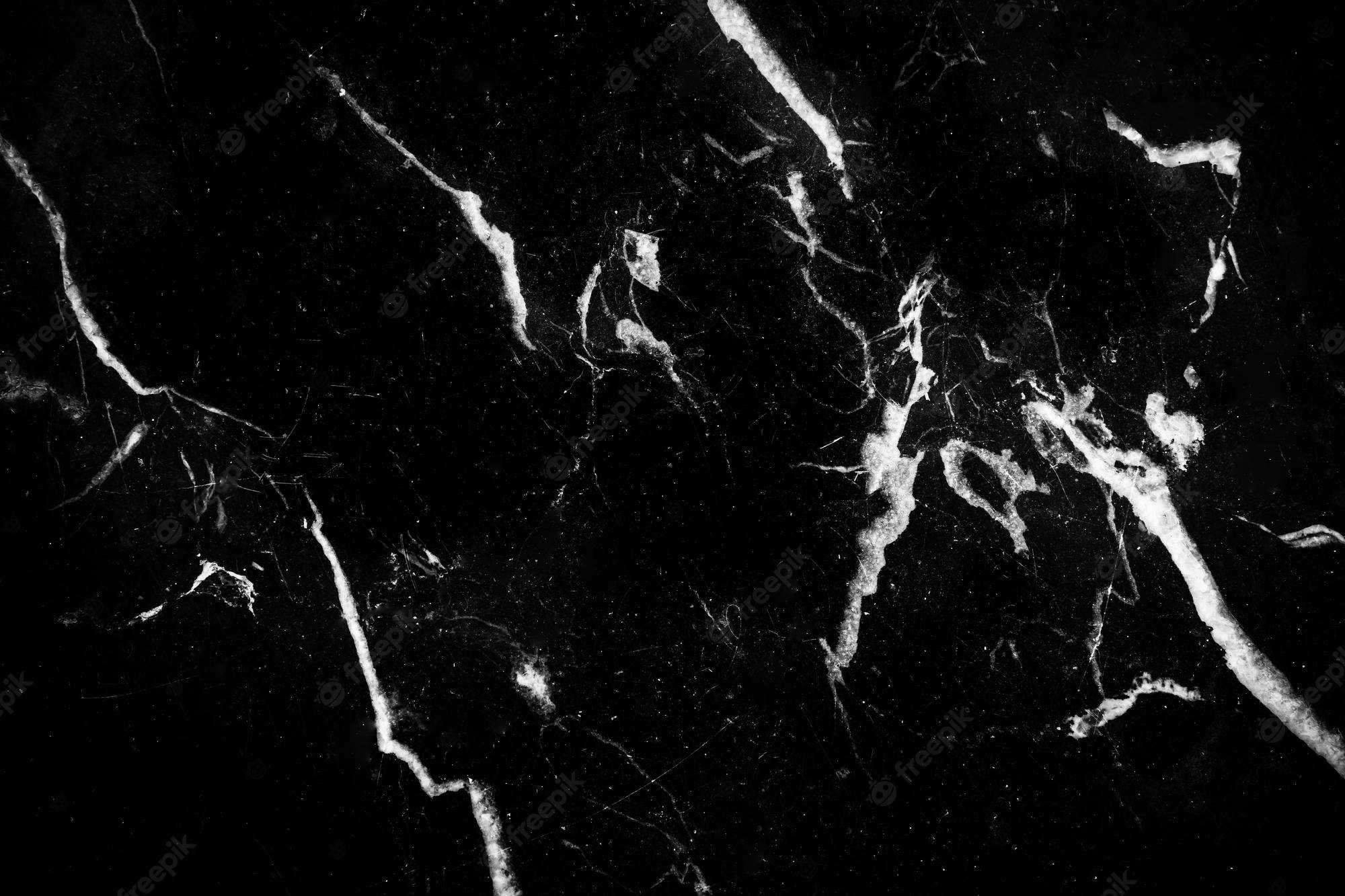 black marble, white veining, high-contrast natural pattern, Full HD Desktop Wallpaper