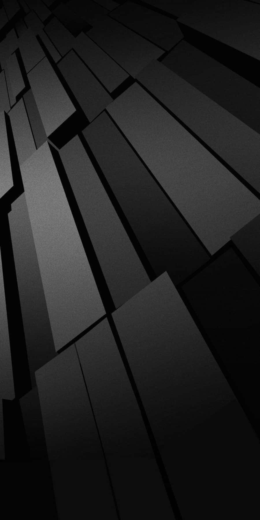 Black And Gray, rectangular bars, geometric slats, HD Phone Wallpaper