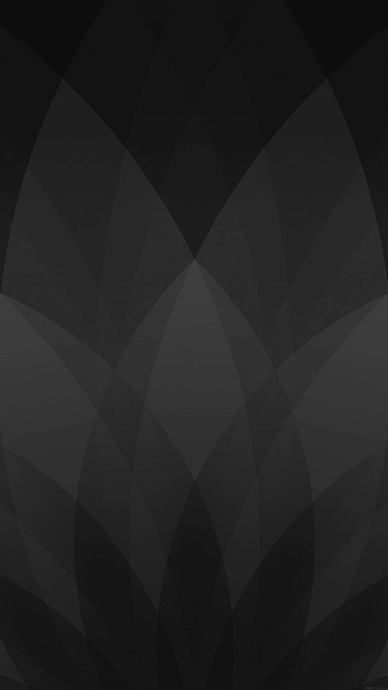 Black And Gray, abstract geometric pattern, layered dark gray triangles, Full HD Phone Wallpaper