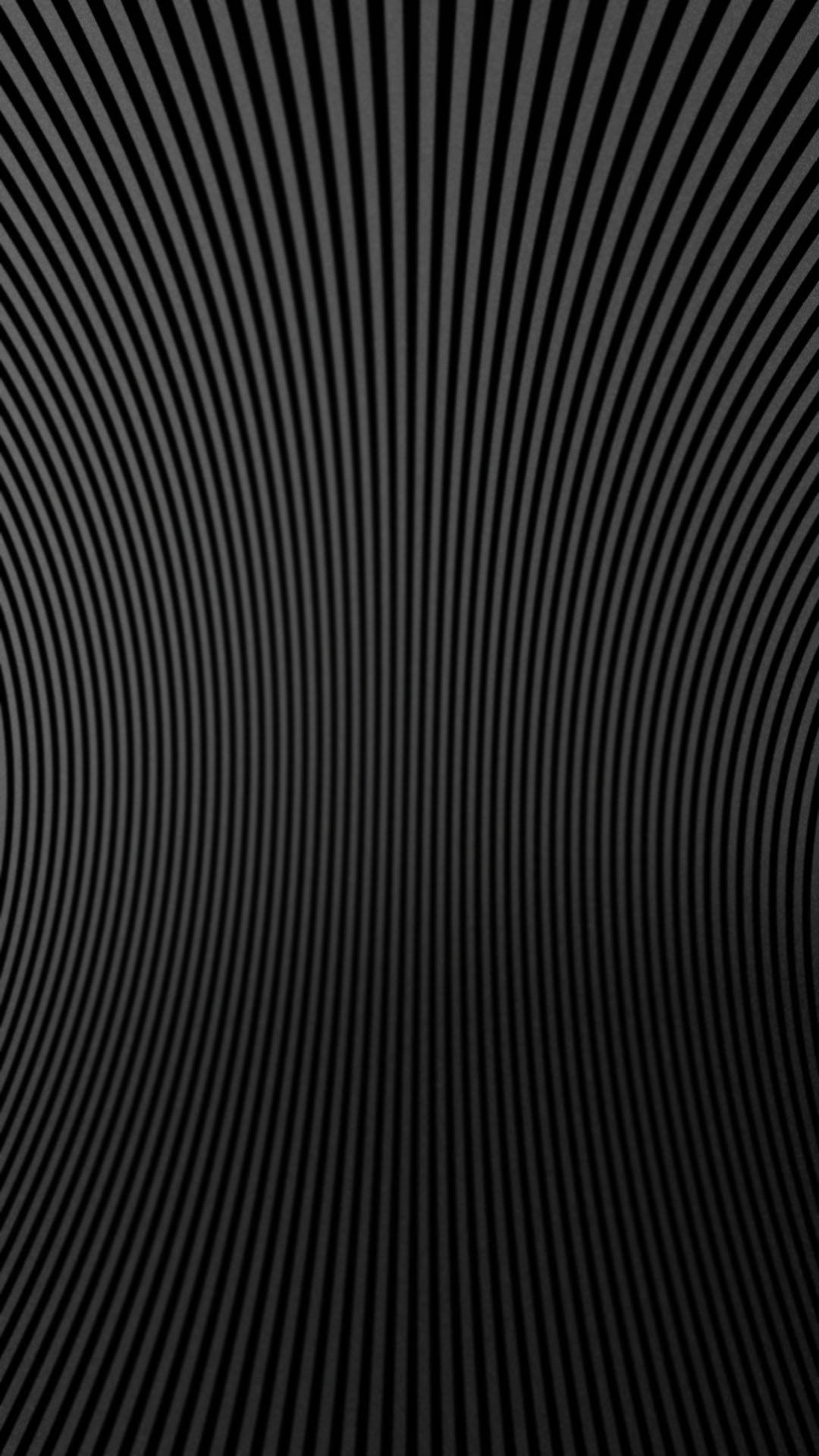 optical illusion, black and gray abstract pattern, curved parallel lines, Full HD Phone Wallpaper