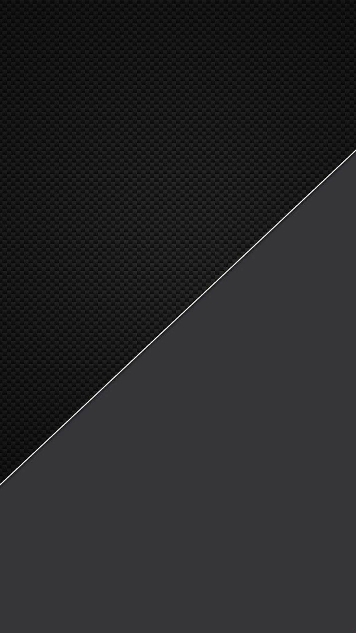 metallic black and grey iPhone, black carbon fiber texture, smooth dark gray gradient, Full HD Phone Wallpaper