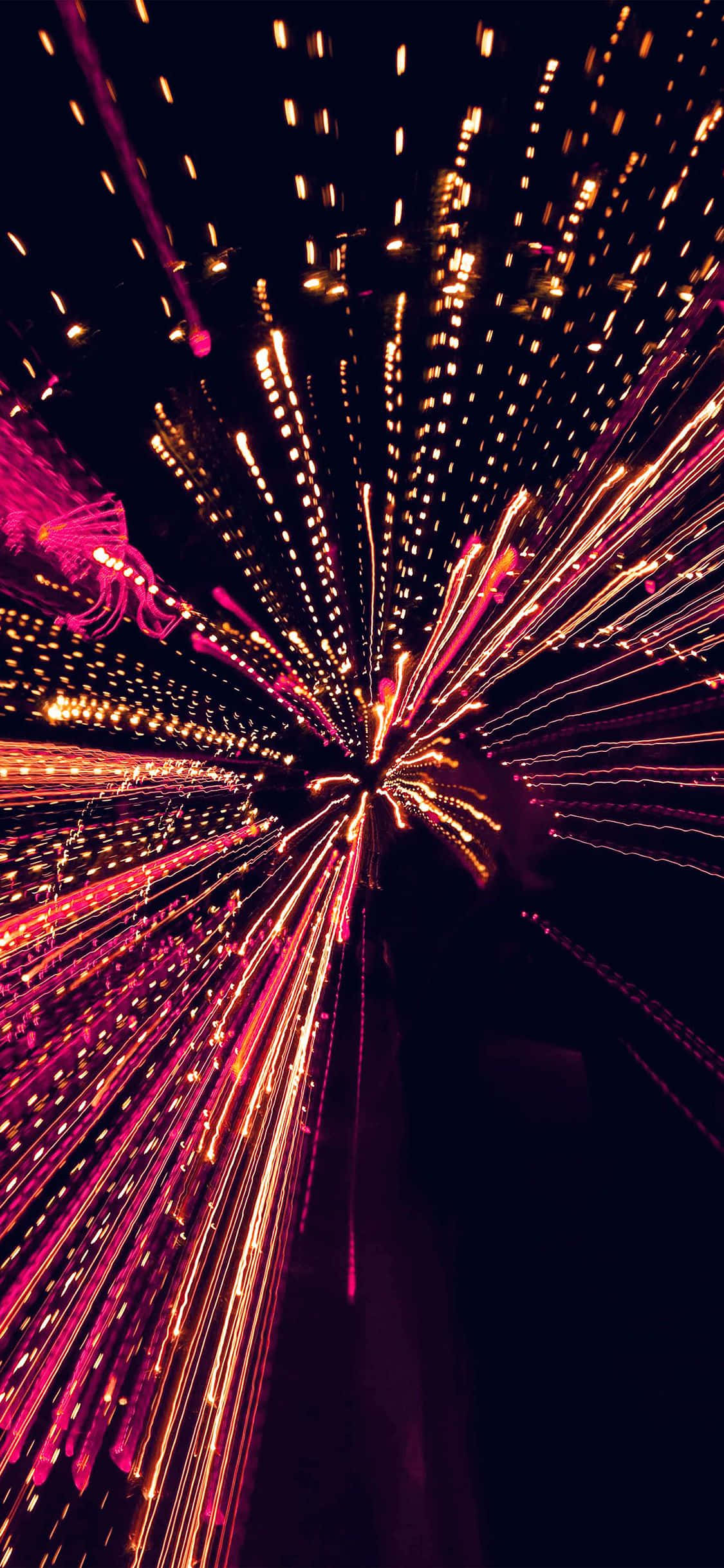 Black And Pink iPhone, pink, gold, Full HD Phone Wallpaper