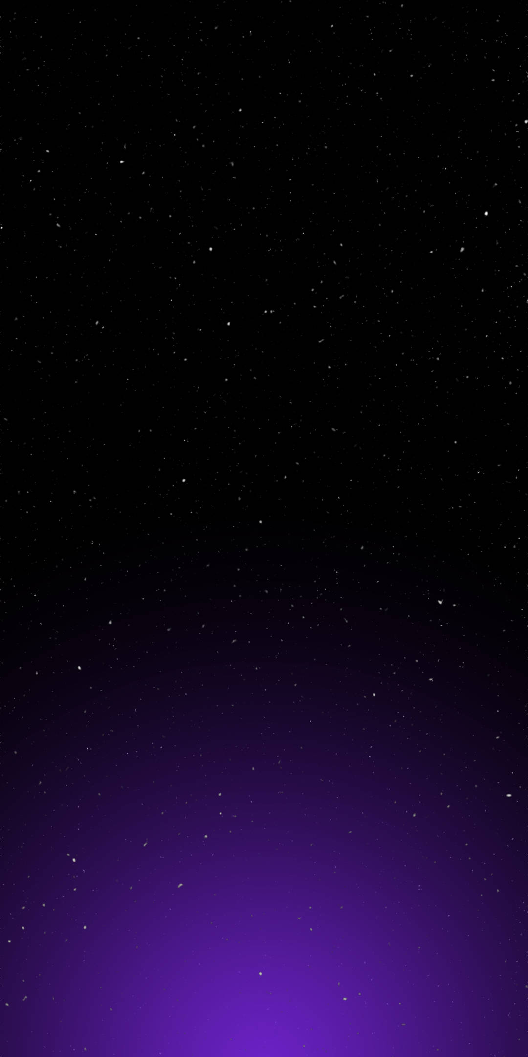 starry night sky, deep black, vibrant purple gradient, Full HD Phone Wallpaper