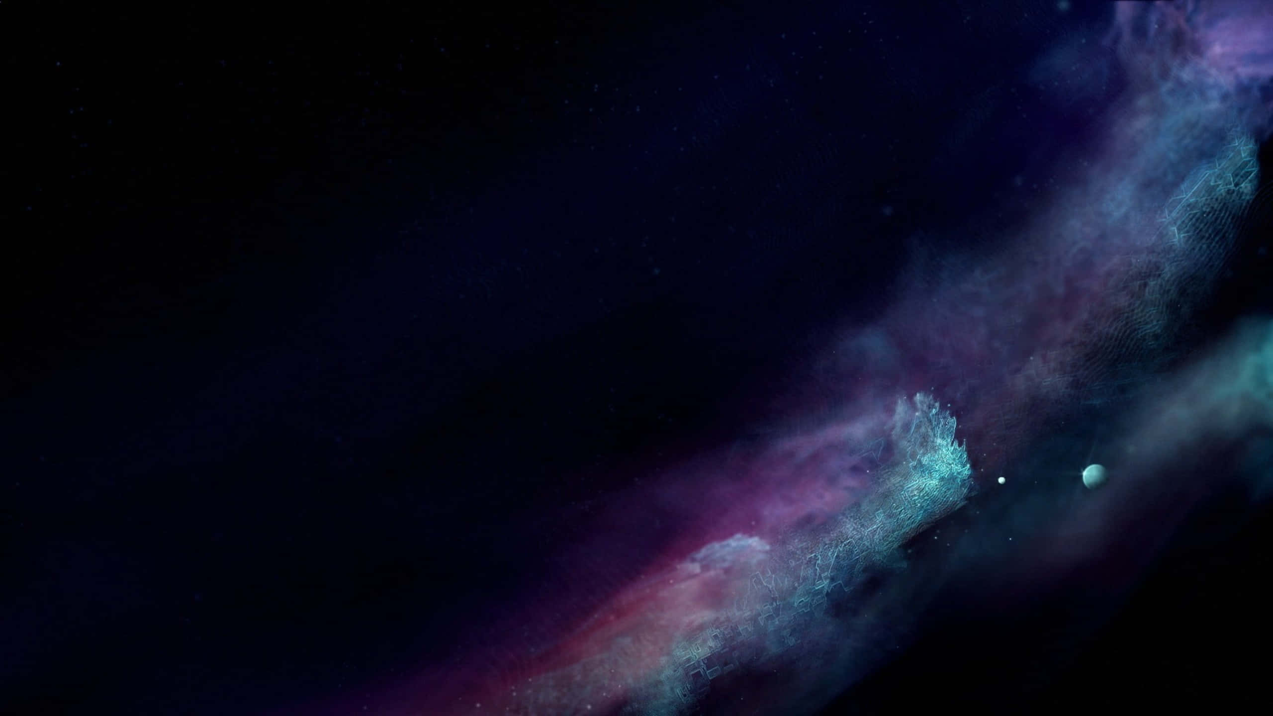 black and purple galaxy, deep violet, onyx, 2K Desktop Wallpaper