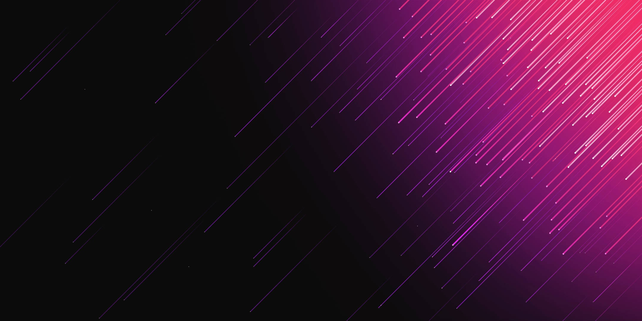 black and purple shooting stars, magenta and purple light, deep black digital canvas, Full HD Desktop Wallpaper