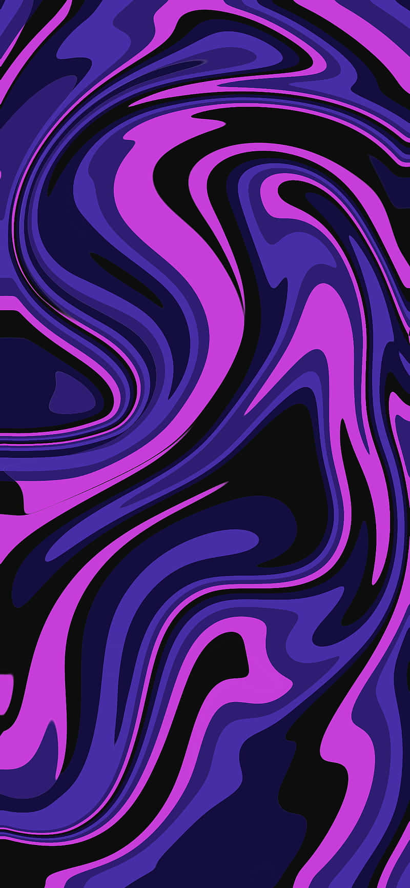 electric purple, deep blue, black background, HD Phone Wallpaper