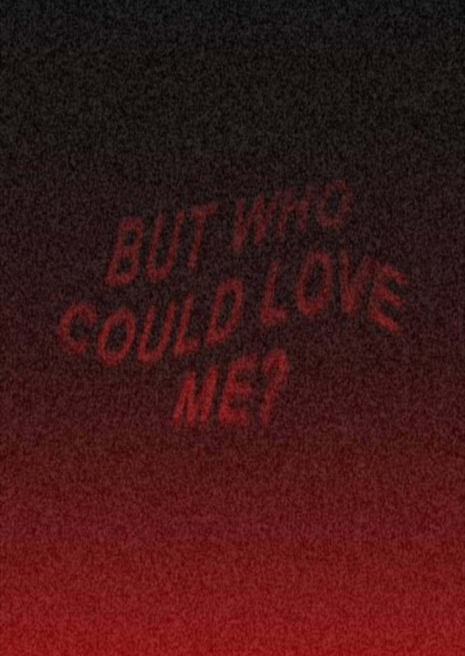 red background, dark red gradient background, red text, HD Phone Wallpaper