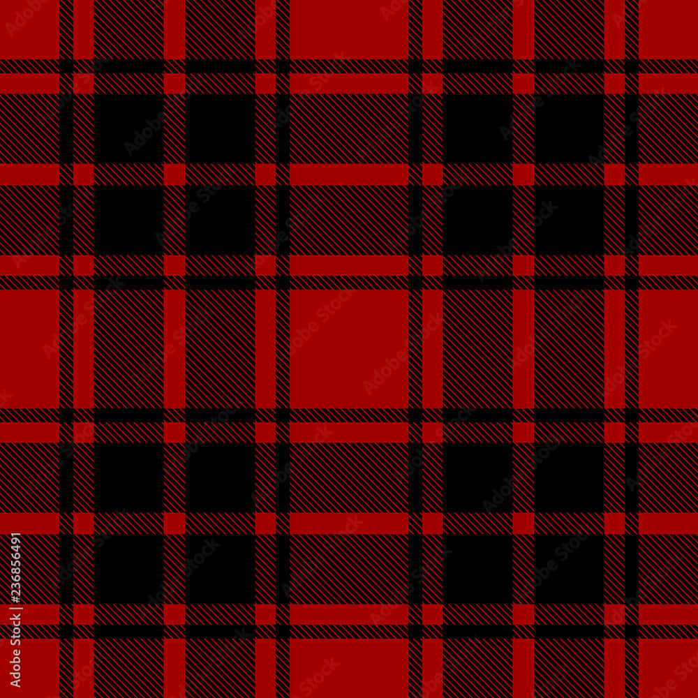 Black And Red Plaid, criss-cross, red and black plaid pattern, SD Desktop Wallpaper