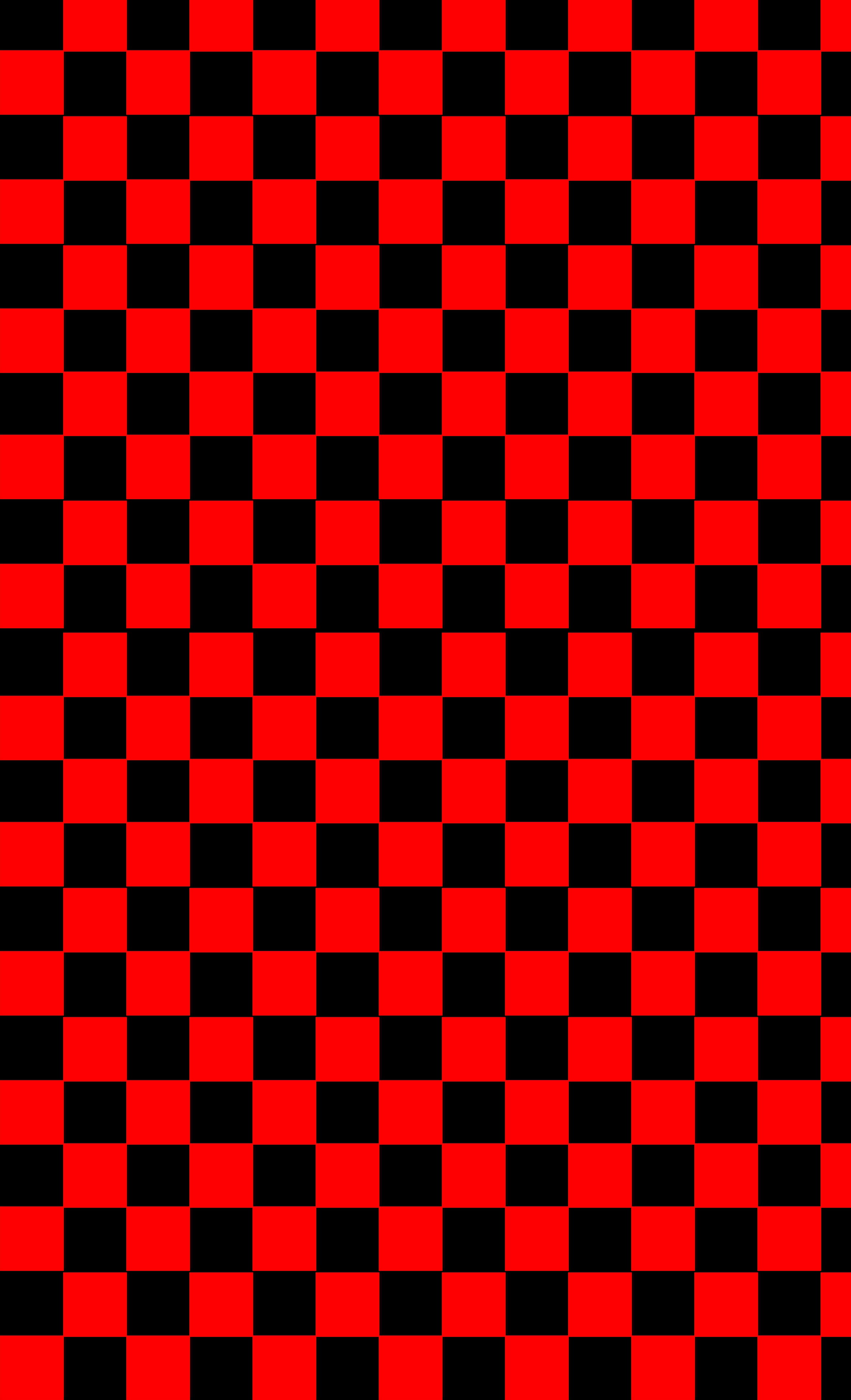 red and black checkered pattern, checkerboard pattern, high contrast squares, 4K Phone Wallpaper