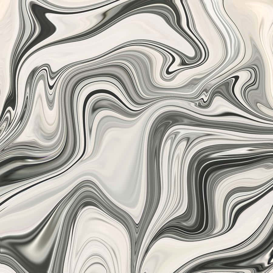 black and white abstract art, 900 x 900 wallpaper, fluid swirls, SD Desktop Wallpaper