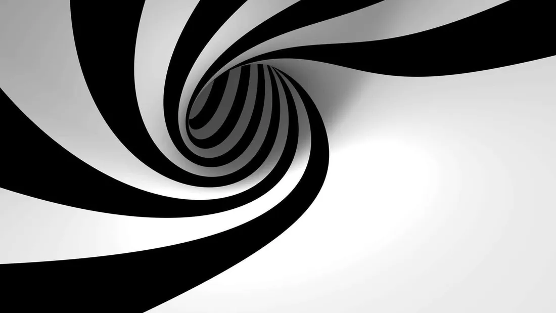 Black And White Abstract