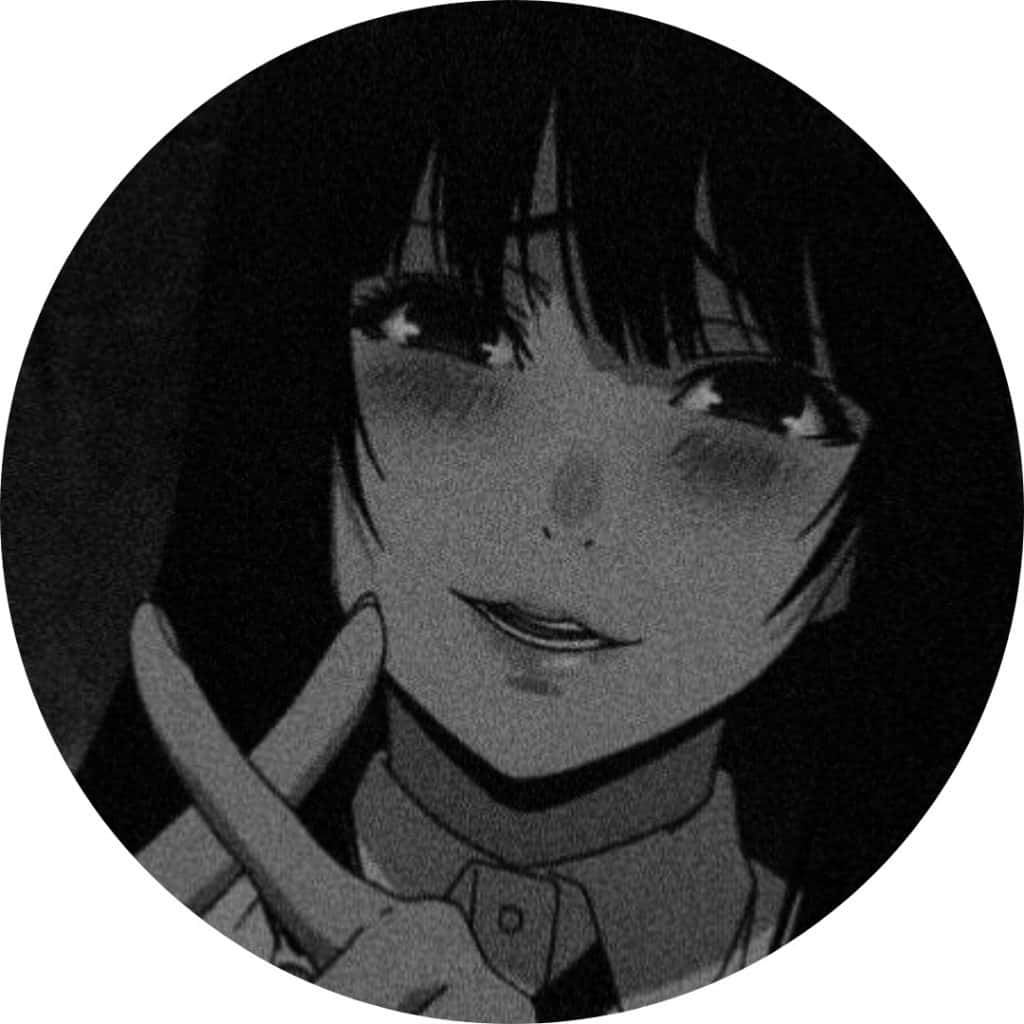 anime girl, dark hair, gentle smile, SD Desktop Wallpaper