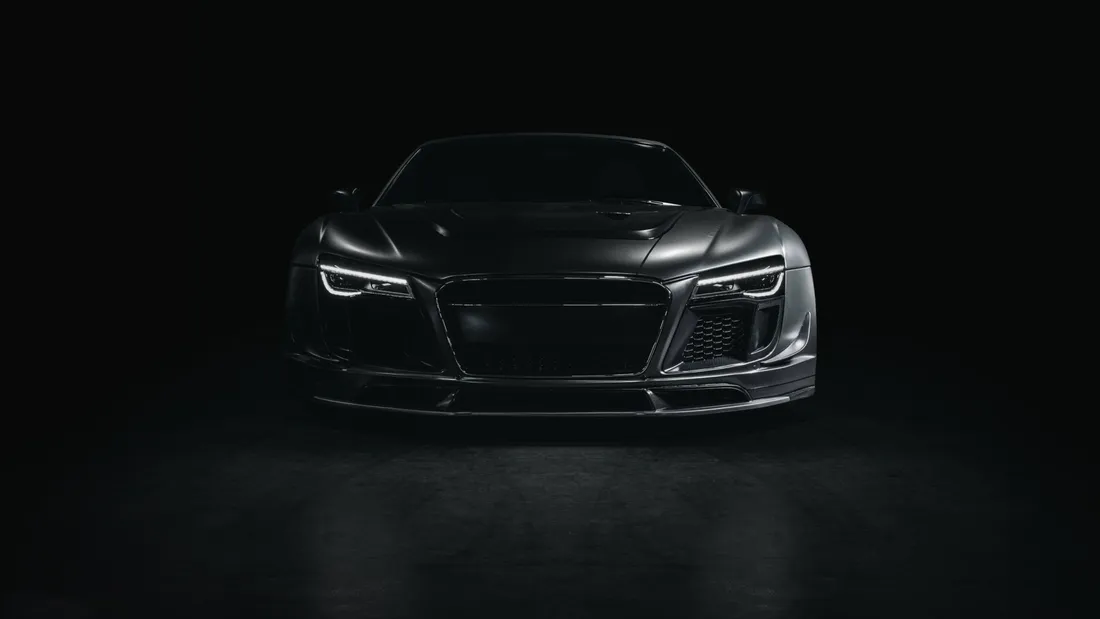 Black And White Car