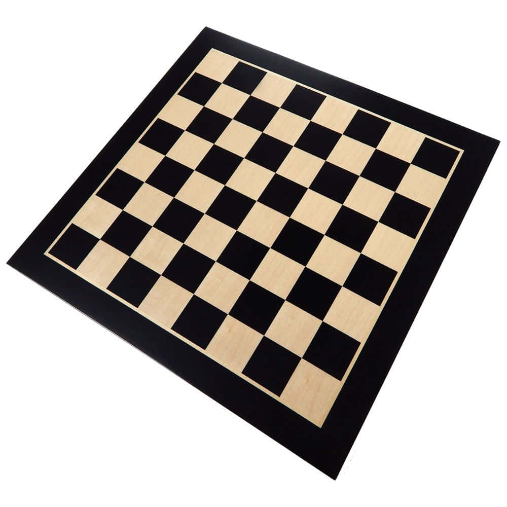 chessboard, black border, wooden chessboard, SD Desktop Wallpaper