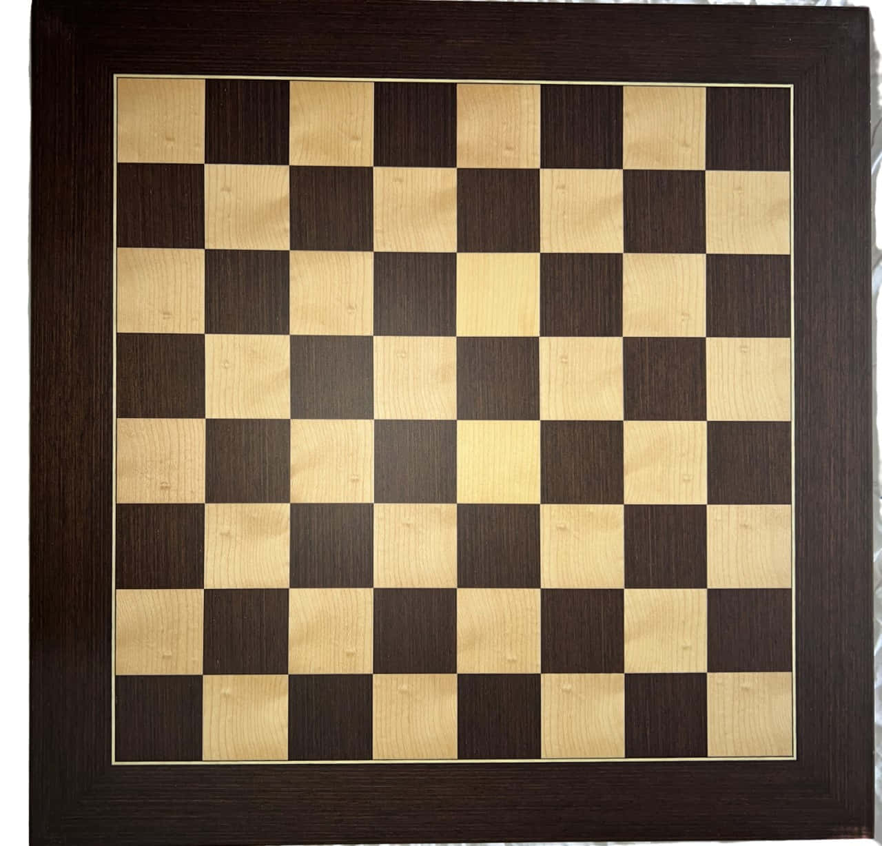 chessboard, wooden, alternating light and dark squares, HD Desktop Wallpaper