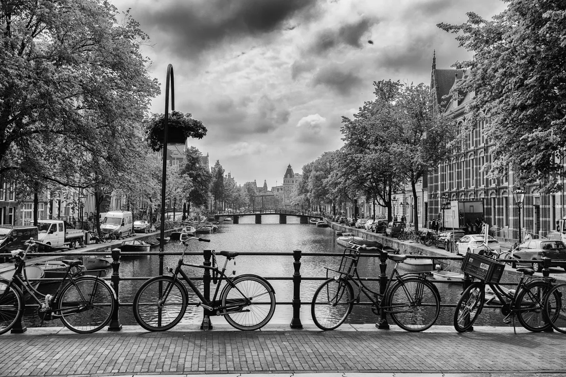 Black And White City