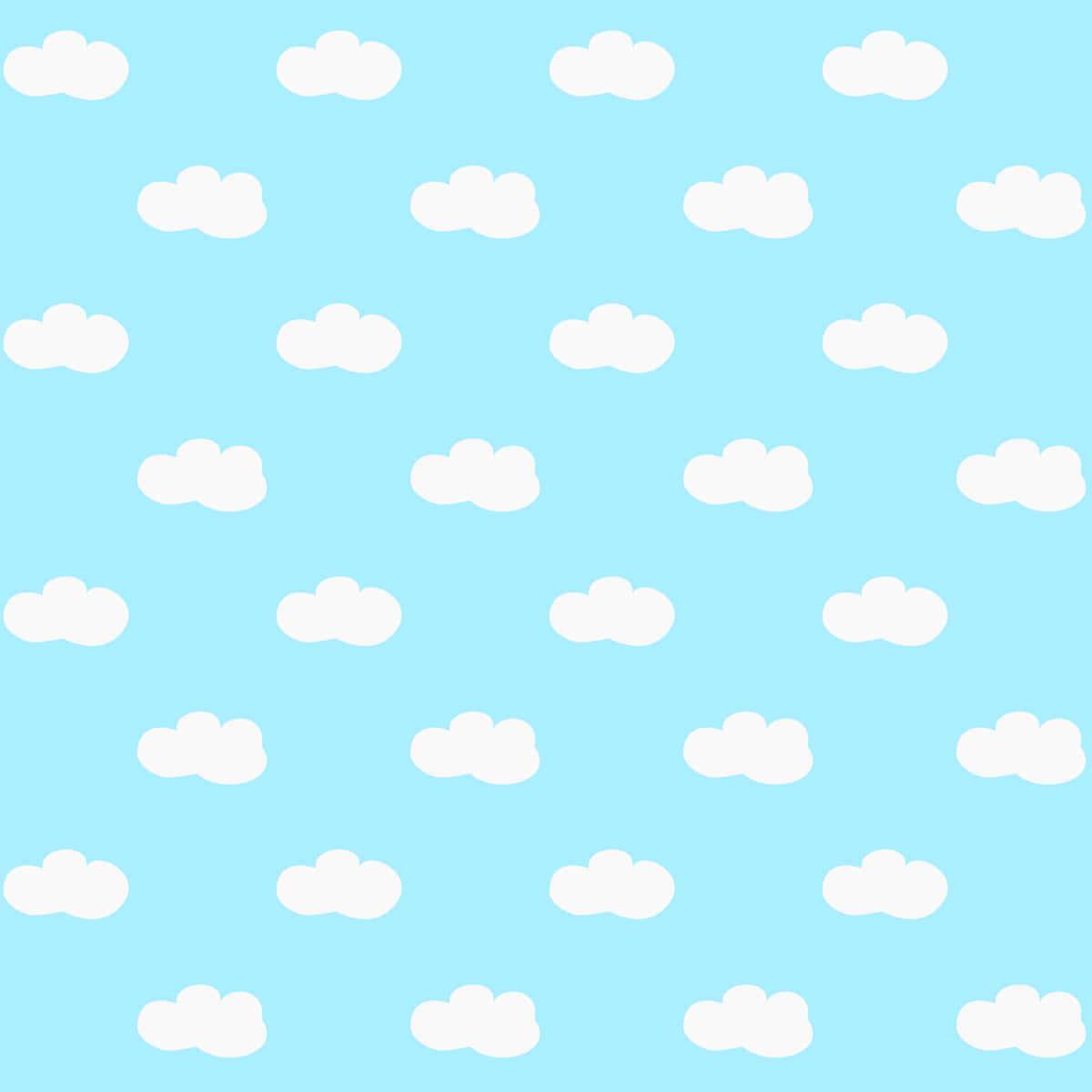 cloud pattern, soft white clouds, pastel blue sky, SD Desktop Wallpaper
