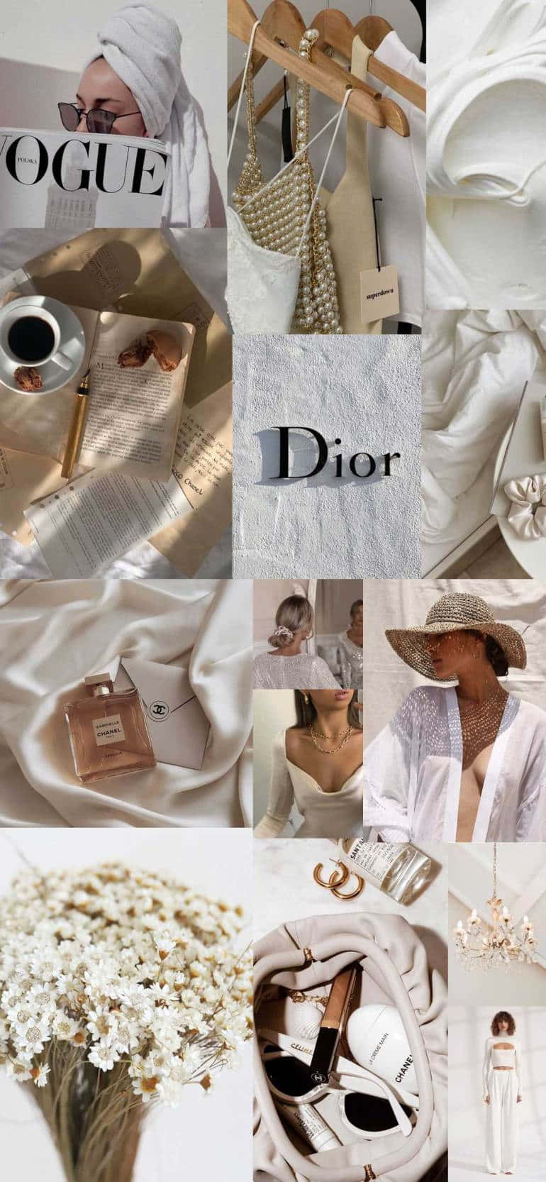 black and white collage, luxury fashion accessories, lifestyle moments, HD Phone Wallpaper