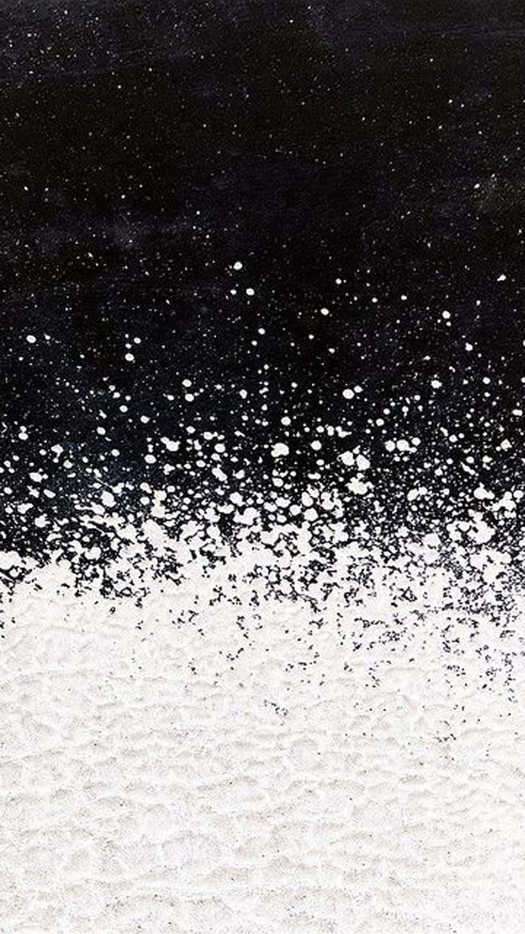 black and white dots, abstract gradient, speckled texture, Full HD Phone Wallpaper