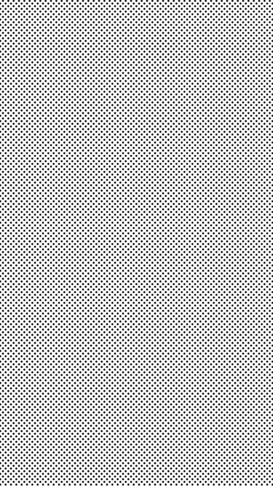 Black And White Dots, black dots, white background, HD Phone Wallpaper