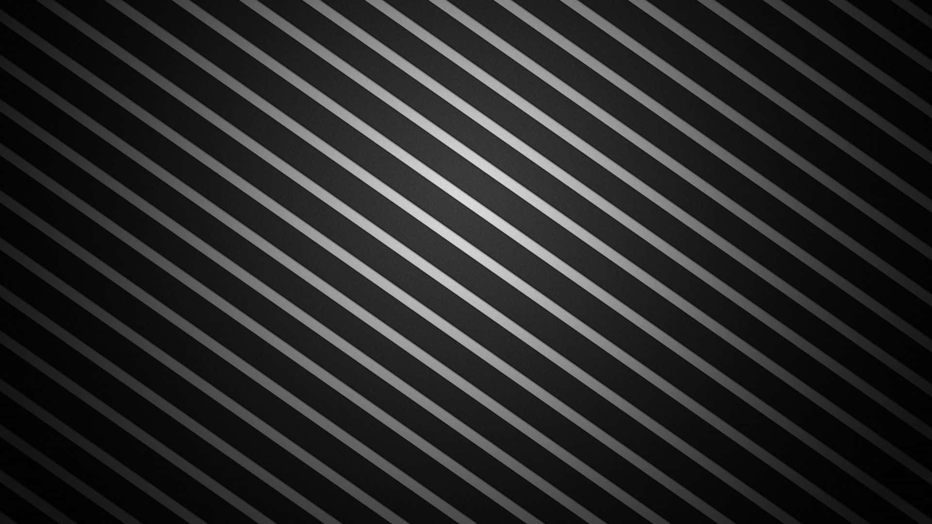 diagonal stripes, silver stripes, deep black gradient background, Full HD Desktop Wallpaper